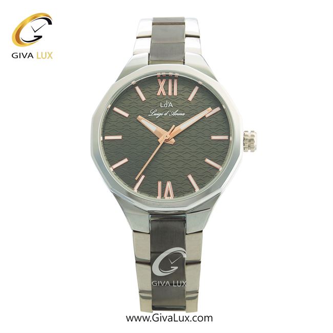 ساعت مچی اورجینال زنانه LdA | لوئیجی د آنا | Luigi d'Ana مشکی-نقره ای | مشکی-نقره ای| مشکی| کد رفرنس 2376